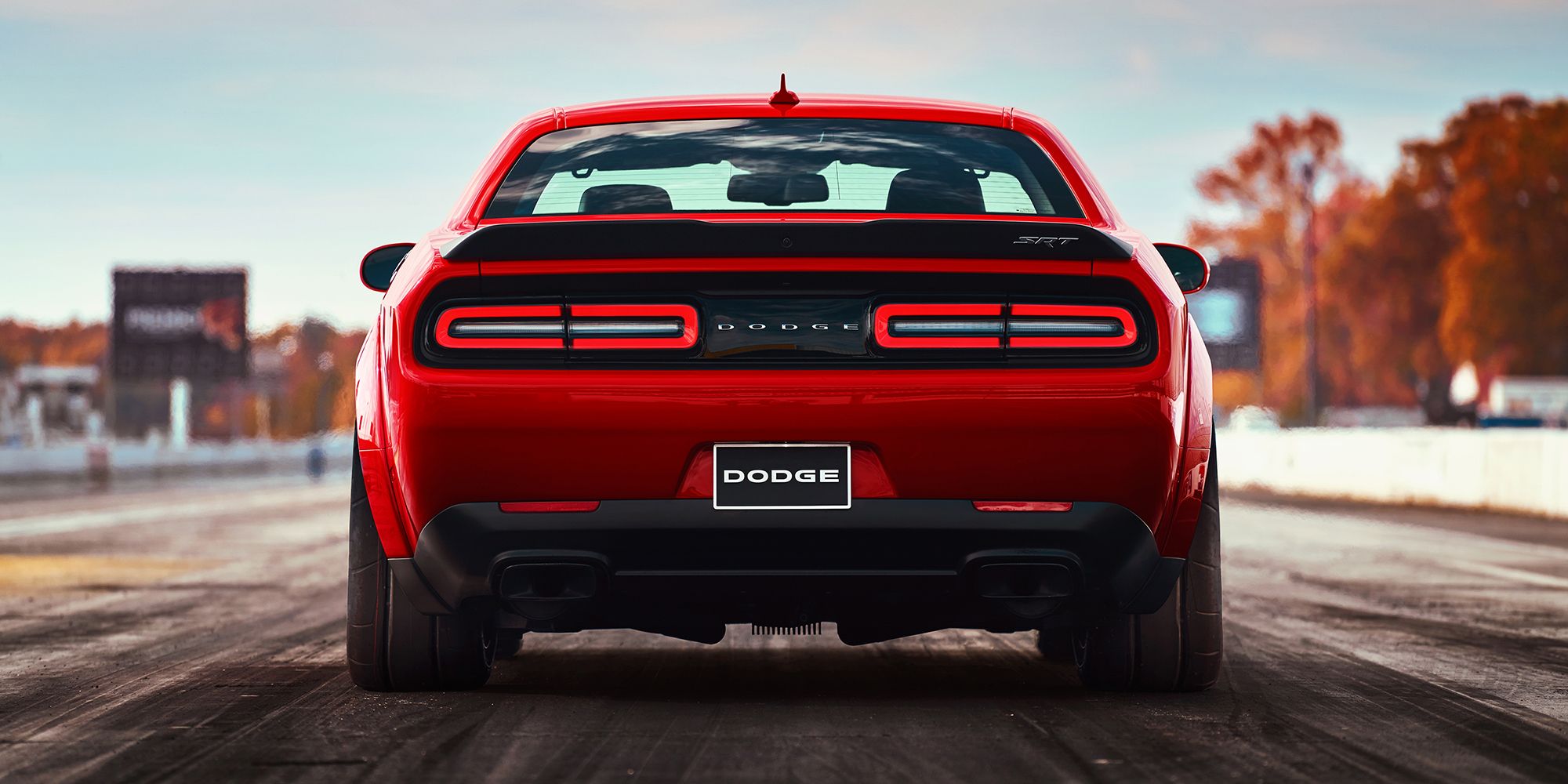 Dodge demon tire size